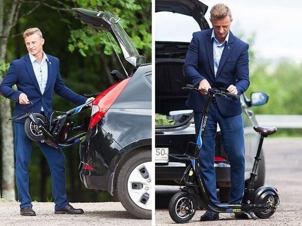 Электросамокат Eltreco Iconic GL